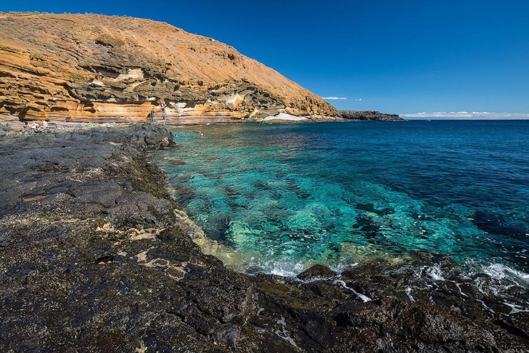 Encantador Estudio Con Terraza Privada Y Espectaculares Vistas Al Mar En Costa Del Silencio, Cerca De Los Cristianos Eksteriør billede